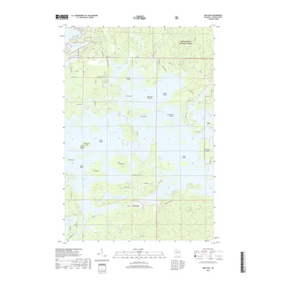 2018 Map of New Post, 2018 Print