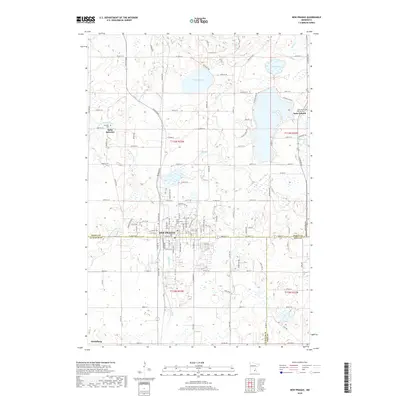 2019 Map of New Prague, 2019 Print