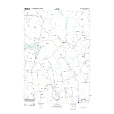2012 Map of New Preston, 2012 Print
