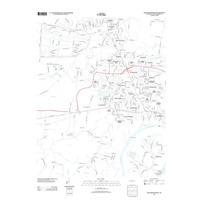 2013 Map of New Providence, 2013 Print