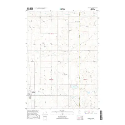 2016 Map of New Richland, 2016 Print