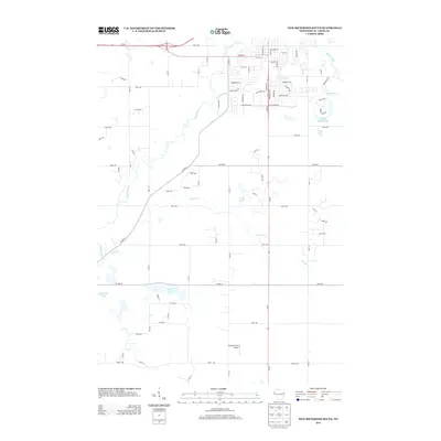 2013 Map of New Richmond South, 2013 Print
