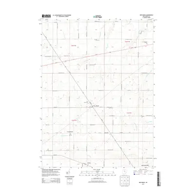 2013 Map of New Riegel, 2013 Print