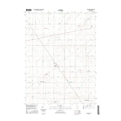 2016 Map of New Riegel, 2016 Print
