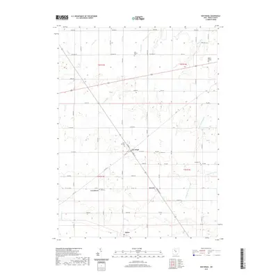 2019 Map of New Riegel, 2019 Print