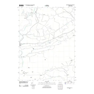 2010 Map of New Ringgold, 2010 Print