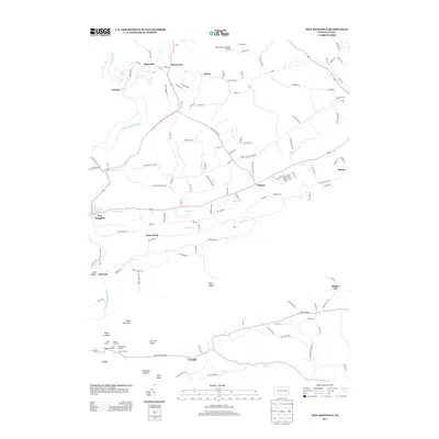 2013 Map of New Ringgold, 2013 Print