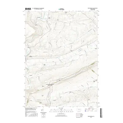 2016 Map of New Ringgold, 2016 Print