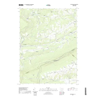 2019 Map of New Ringgold, 2019 Print