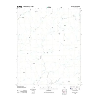 2011 Map of New River Mesa, 2011 Print