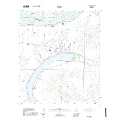 2018 Map of New Roads, 2018 Print