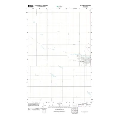 2011 Map of New Rockford, 2011 Print