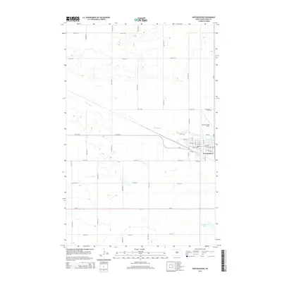 2014 Map of New Rockford, 2014 Print