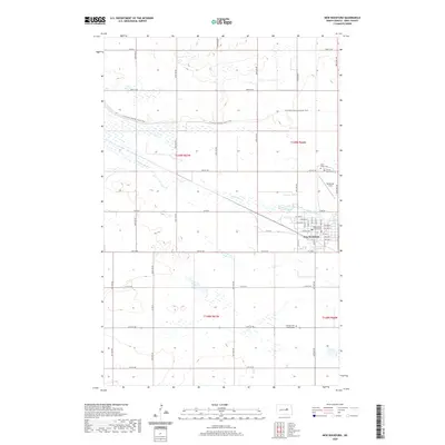 2020 Map of New Rockford, 2020 Print