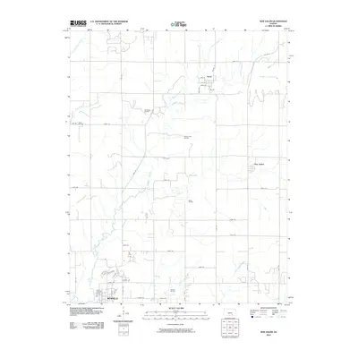 2010 Map of New Salem, 2010 Print