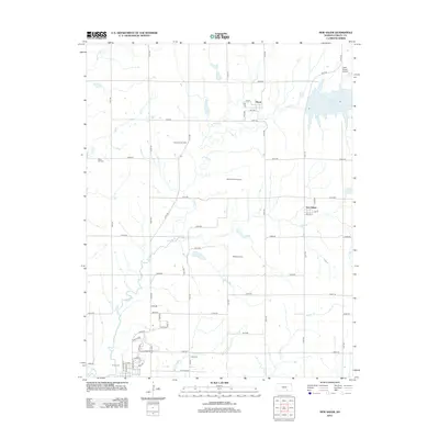 2012 Map of New Salem, 2012 Print