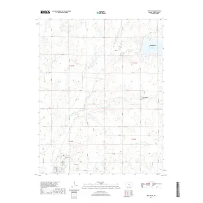 2018 Map of New Salem, 2018 Print