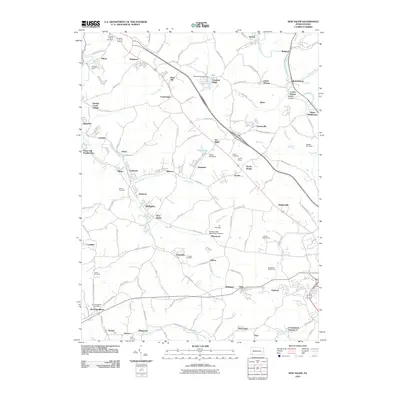 2010 Map of New Salem, 2010 Print