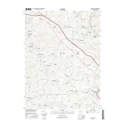 2016 Map of New Salem, 2016 Print
