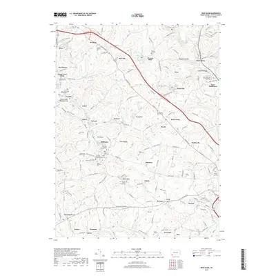 2019 Map of New Salem, 2019 Print