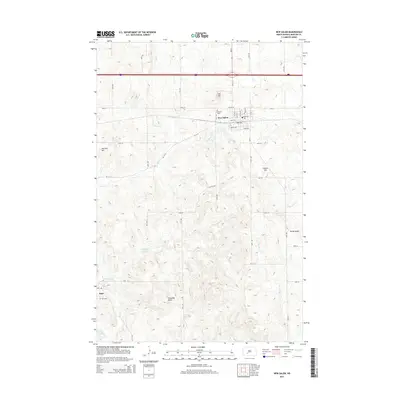 2014 Map of New Salem, 2014 Print