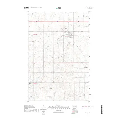 2020 Map of New Salem, 2020 Print