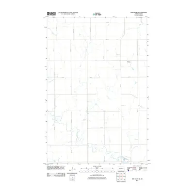 2011 Map of New Salem NE, 2011 Print