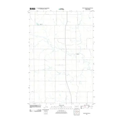 2011 Map of New Salem NW, 2011 Print