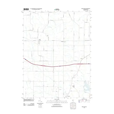 2012 Map of New Salem, 2012 Print