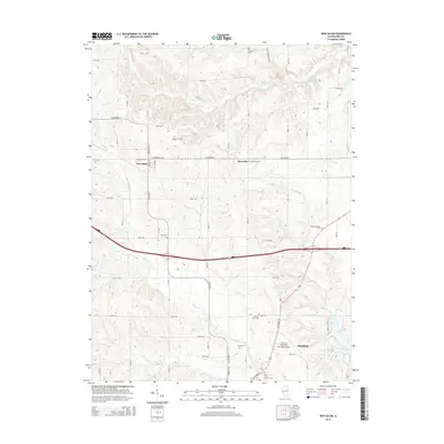 2015 Map of New Salem, 2015 Print