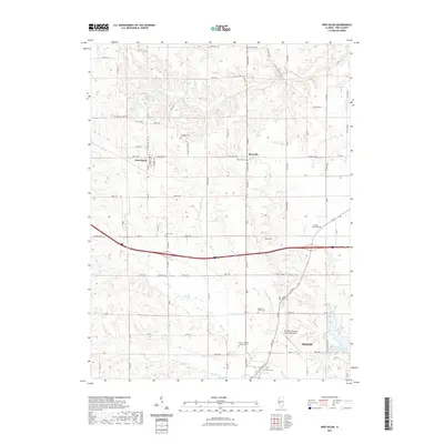 2021 Map of New Salem, 2021 Print