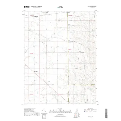 2019 Map of New Salem, 2019 Print