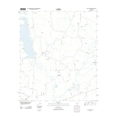 2013 Map of New Salem, 2013 Print