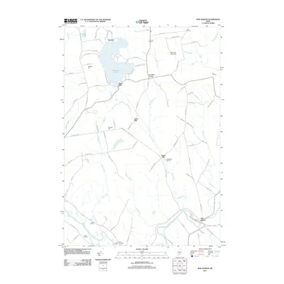2011 Map of New Sharon, 2011 Print
