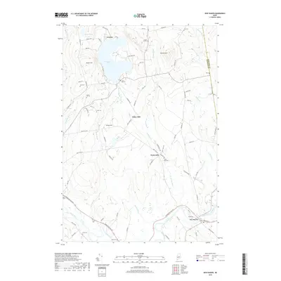 2018 Map of New Sharon, 2018 Print