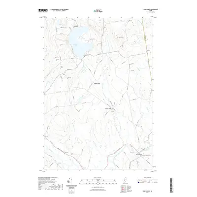2021 Map of New Sharon, 2021 Print