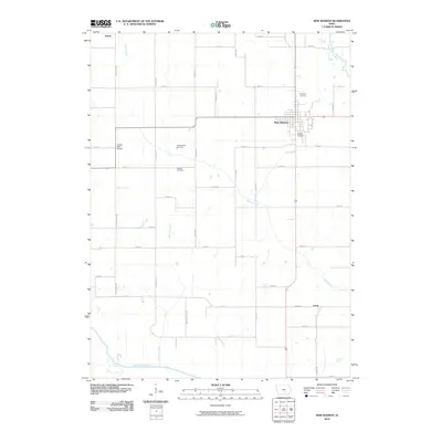 2010 Map of New Sharon, 2010 Print
