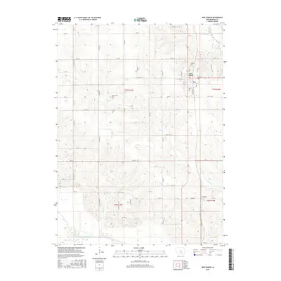 2015 Map of New Sharon, 2015 Print