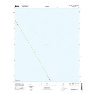 2015 Map of New Smyrna Beach OE E, 2015 Print