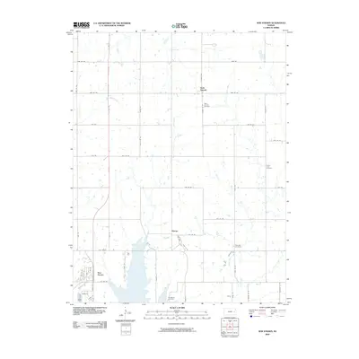2009 Map of New Strawn, 2009 Print