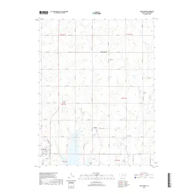 2018 Map of New Strawn, 2018 Print