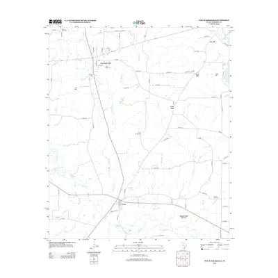 2013 Map of New Summerfield, 2013 Print