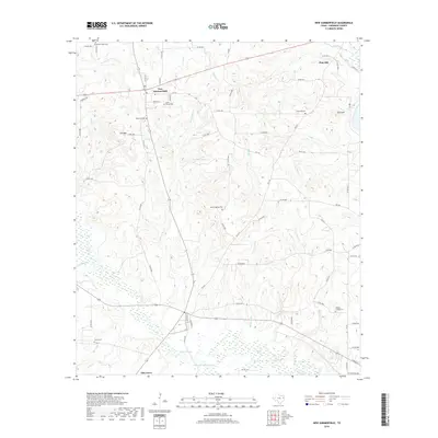 2019 Map of New Summerfield, 2019 Print