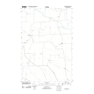 2011 Map of New Sweden, 2011 Print