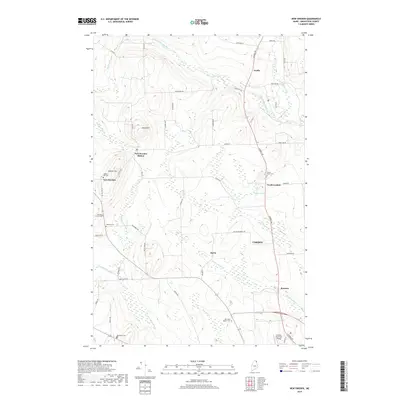 2018 Map of New Sweden, 2018 Print
