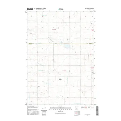 2016 Map of New Sweden, 2016 Print