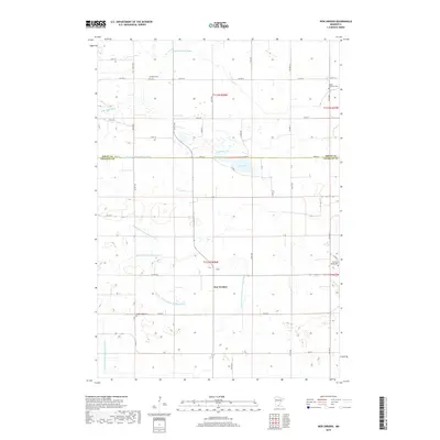 2019 Map of New Sweden, 2019 Print