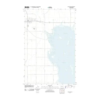 2011 Map of New Town, 2011 Print