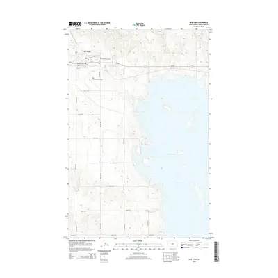 2014 Map of New Town, 2014 Print