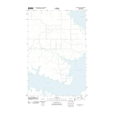 2011 Map of New Town SW, 2011 Print